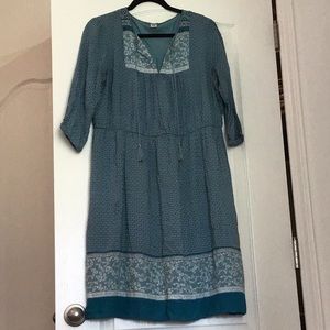 Old Navy 3/4 Sleeve Dress